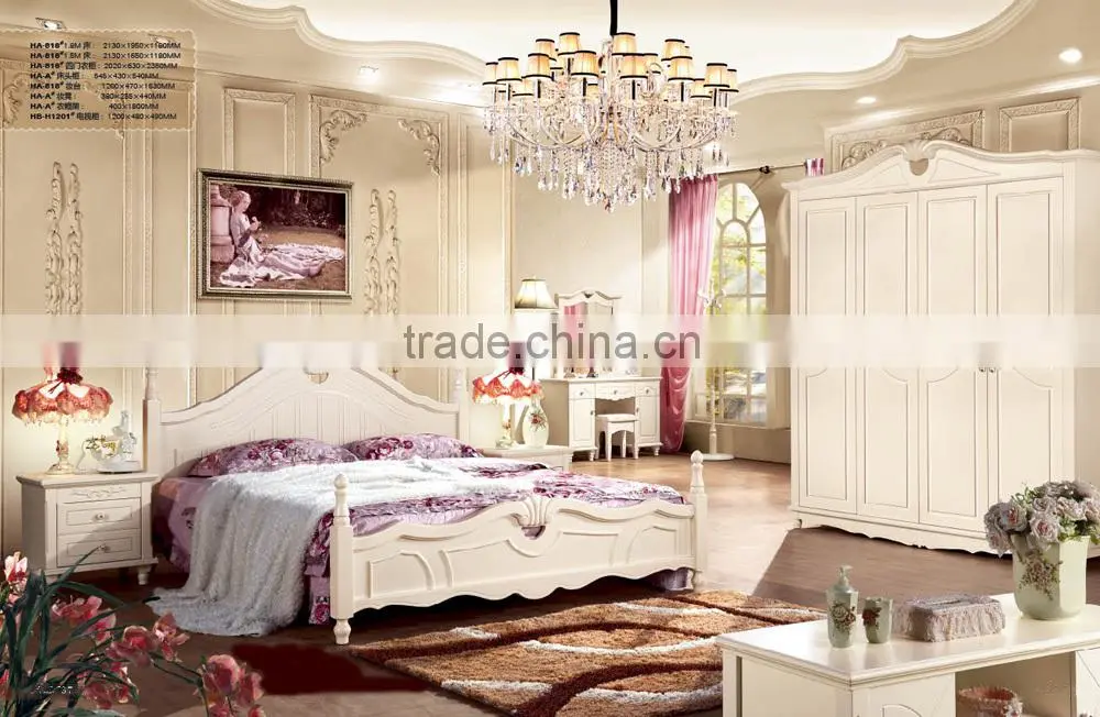 antique reproduction french furniture-French classic bed-french provincial bed