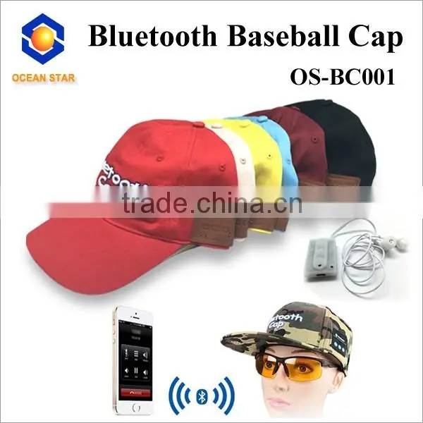 bluetooth music hat cap with stereo headphone adult bluetooth cap