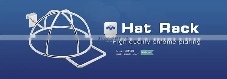 Hat coat hook hardware wire hat rack fedora hat rack