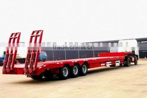 50T low bed semi trailer low bed trailers model 0086-13635733504