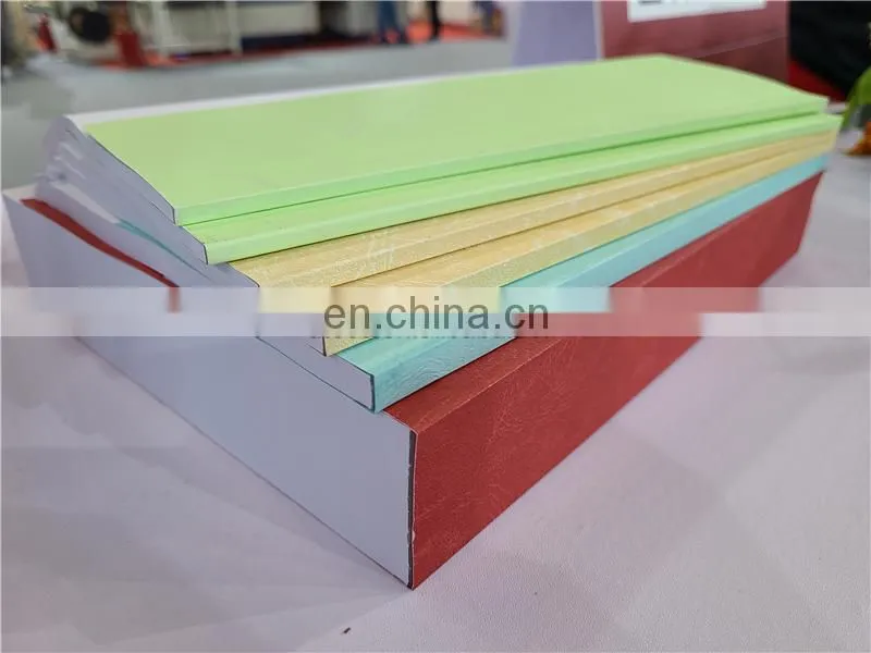 UK5 7inch Touch Screen Silence mute Hot thermal glue book cover binder, notebook hotmelt glue bookbinding machine