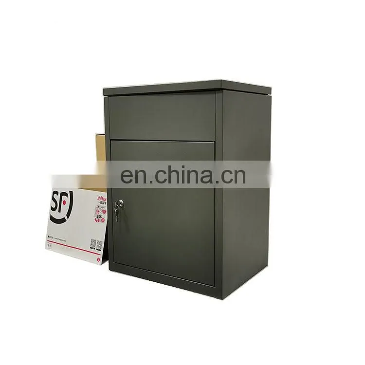 Factory Directly Wholesale Parcel Delivery Metal Outdoor Drop Parcel Box