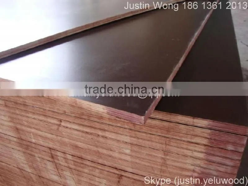 1250x2500 waterproof glue brown film faced plywood