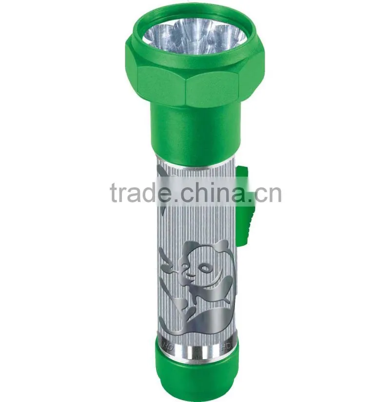 Mini Iron 1 Led Torch With Difference Colors