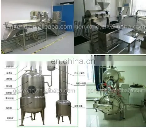 Small mini fruit juice paste vegetable jam processing production line