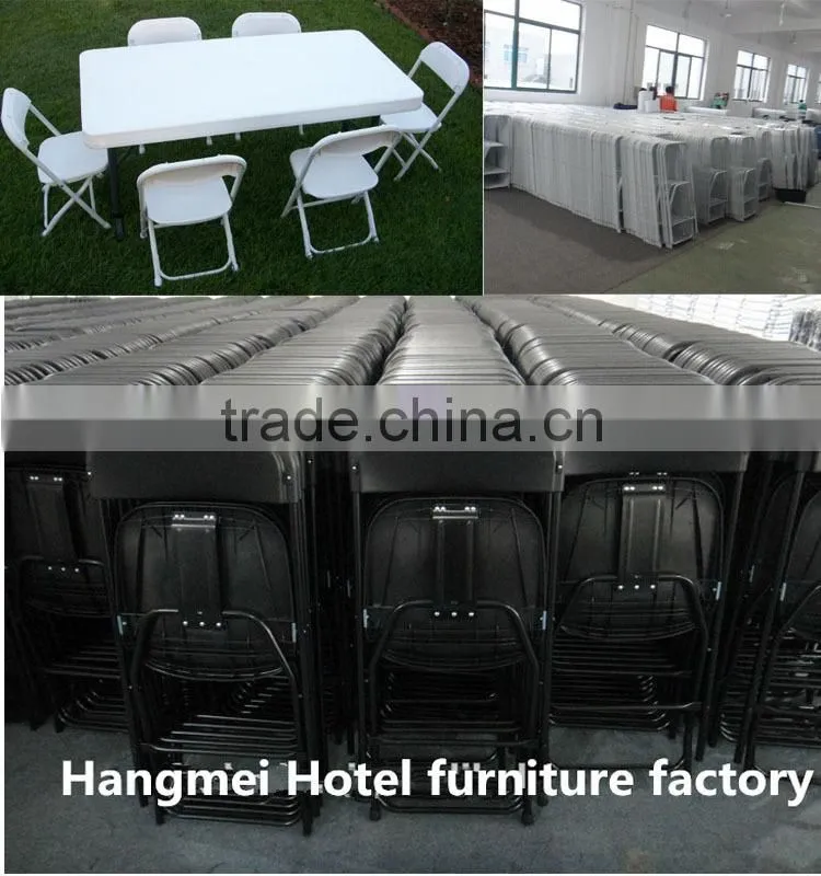 Hot sell cheap outdoor metal plastic folding chair HM-PF7