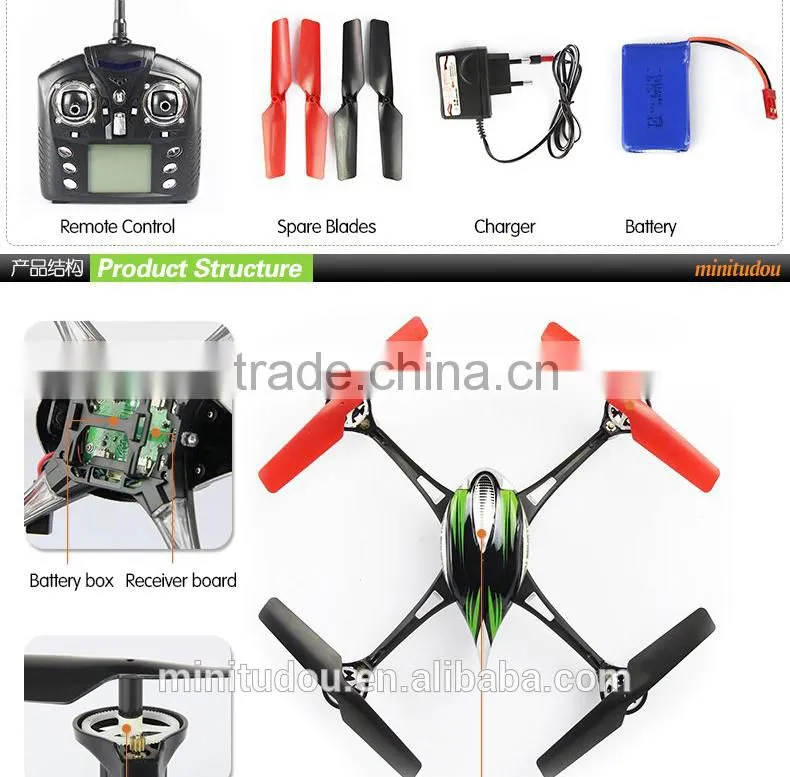 New Product WL V636 2.4G 4CH R/C 4-Axis Quadcopter With Light rc quad copter