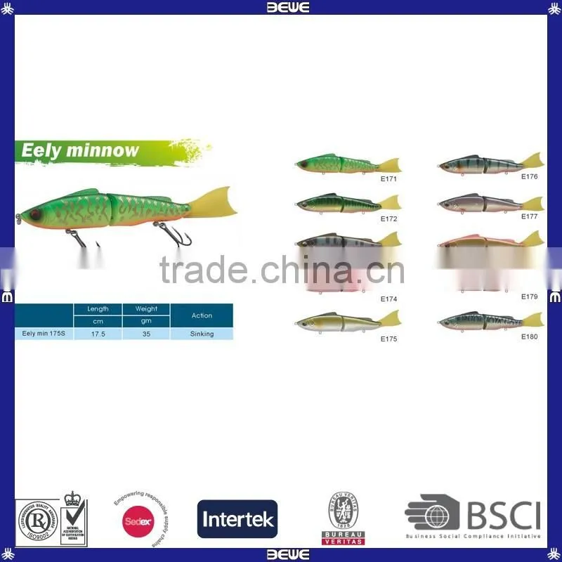 Different Shapes and Colors Hard Minnow Fishing Lures