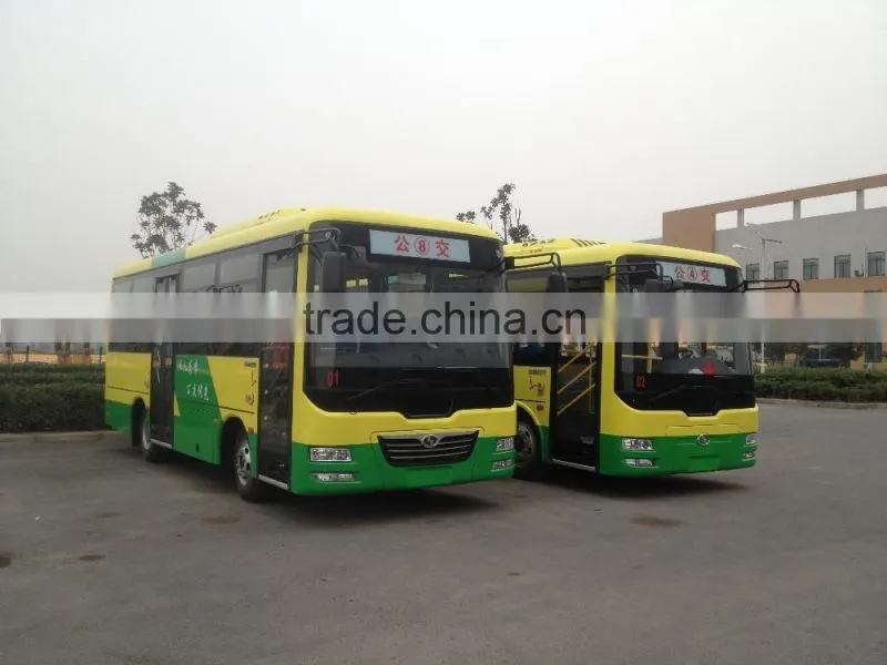 30 seats passenger bus--7.4m Rear engine city bus