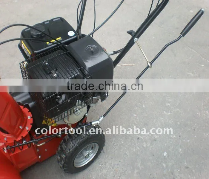 6.5HP wheel walk CE approved snow blower QCW-D265 / electric snow thrower
