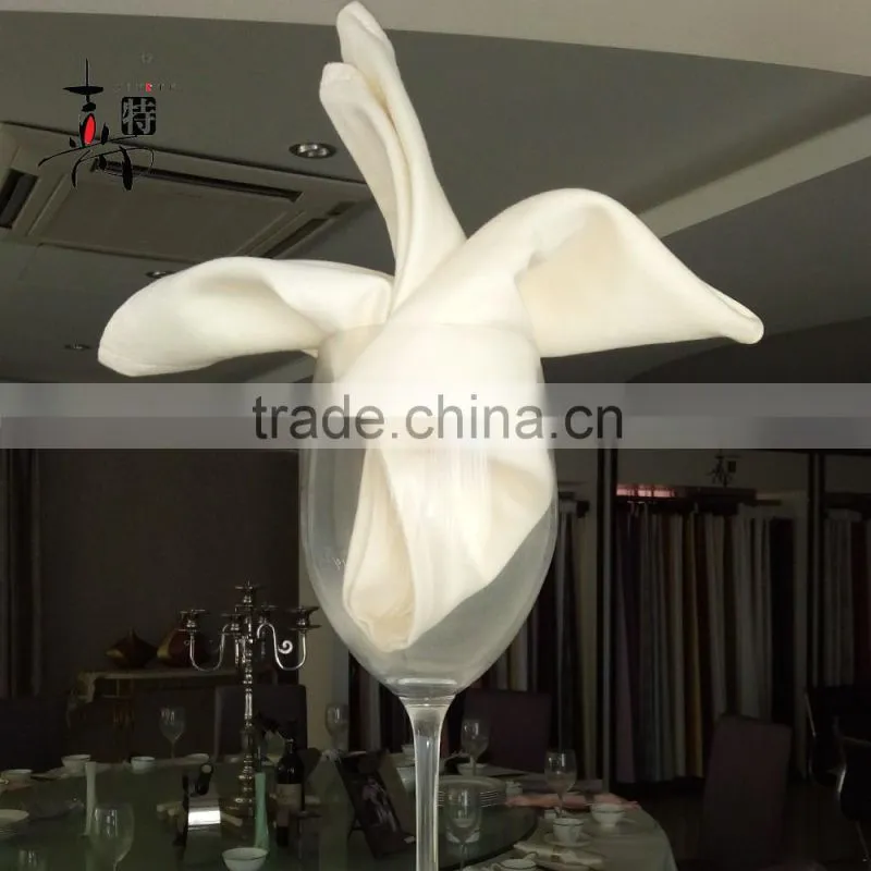 Restaurant/wedding 100% polyester napkin holder