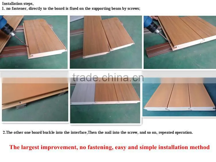PS profile board for outside floor