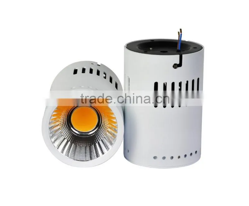 2016 fashionable home decoration 20w cob led surface mounted downlight