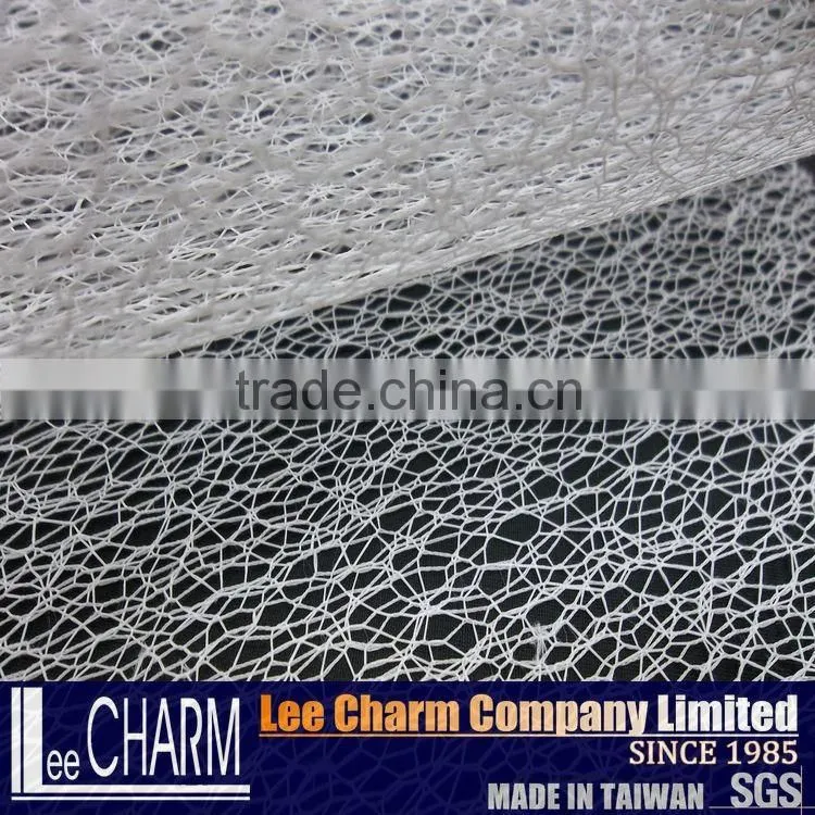 Metallic Polyester Net Knitted Fabric