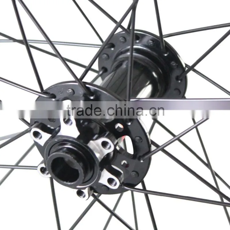 29er 35mm width carbon bike wheelset , clincher bubeless ready carbon all mountain bike wheelset AM290-35-TL