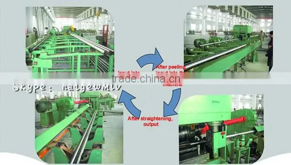 Most professional manufacturer of Straightening round bar and tube machines