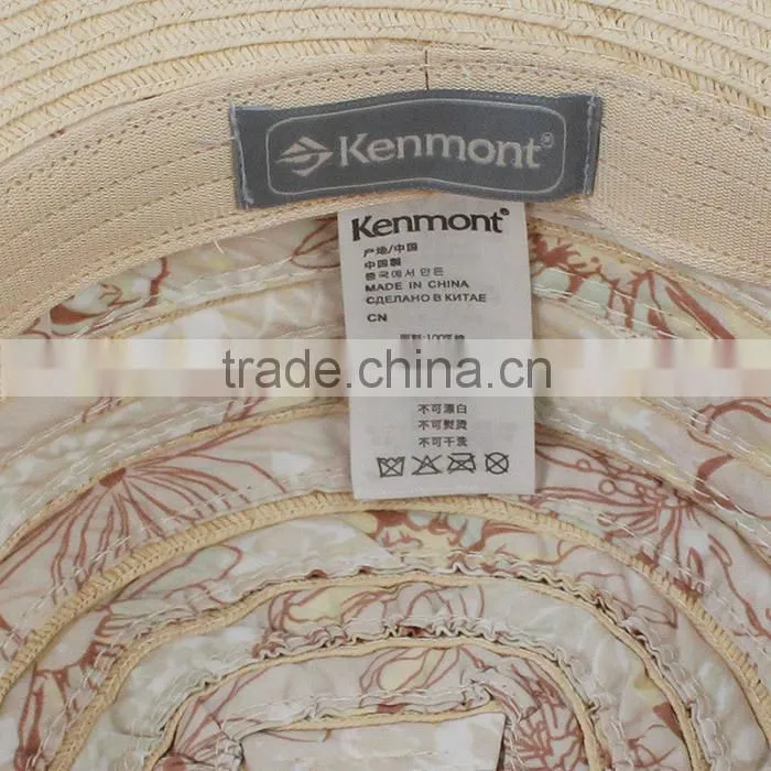 jacquard wholesale cheap paper straw hat for lady