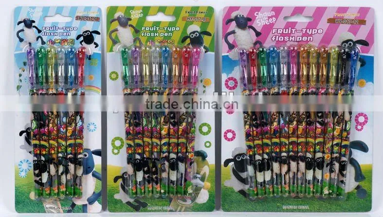 highlighter gel ink pen