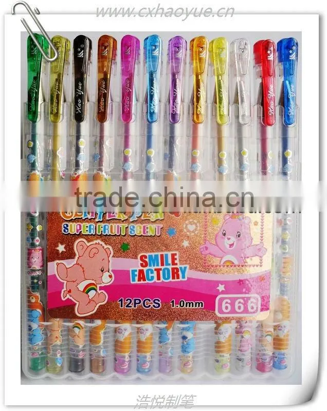 glitter gel pens