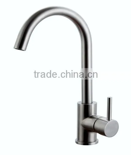 Top-rated stainless steel kitchen faucet brush nickel