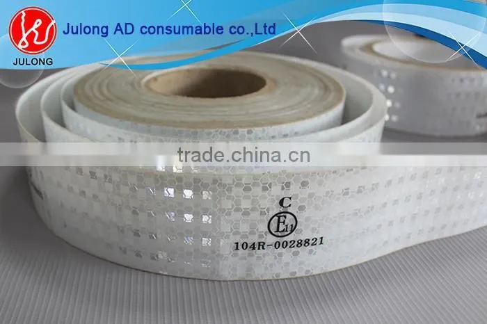 Best sale reflective tape honeycomb self adhesive reflective film black reflective tape 5cm*50m