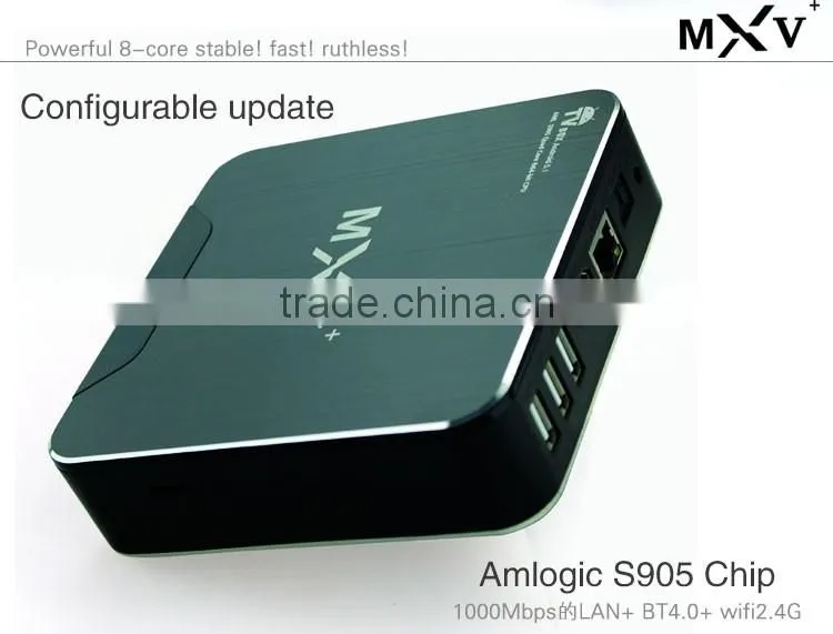 DHL Free Google Android 5.0 Amlogic S905 Quad Core Android TV Box , OTT TV Box ,iLepo Android TV Box