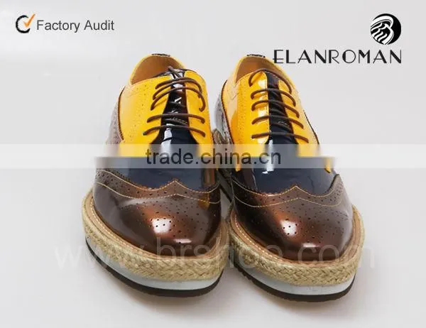 genuine leather fashion shoe elevator shoes for men wholesale