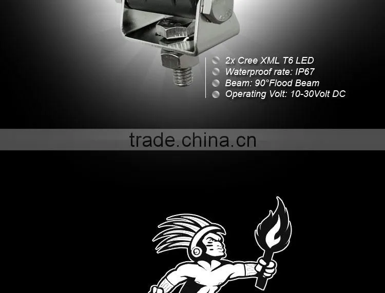 GoldRunhui RH-L0458 New Design!! 20w 1700lm 6000k led Work Lamp