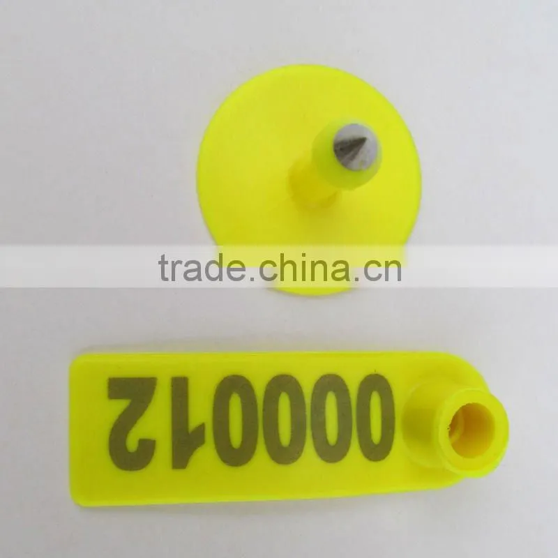 Added length sheep ear tag ,laser ear tag