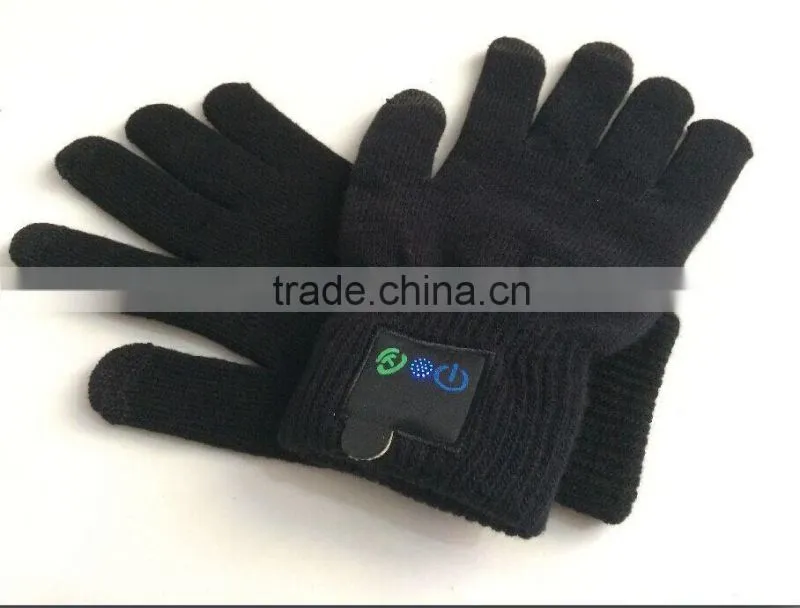 Bluetooth 3.0 hand Gloves for smart phone