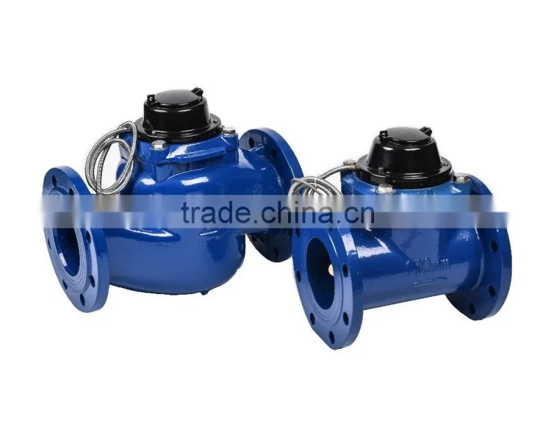 Remote Vane Wheel LXLC-(50-300)R Woltman Direct Reading Magnetic Detachable Mechanical Flow Water Meter Industrial Woltman