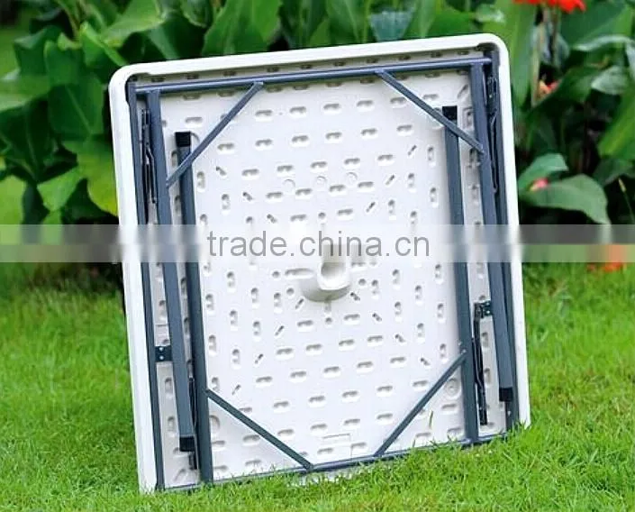 Modern Appearance Square Plastic Folding Table