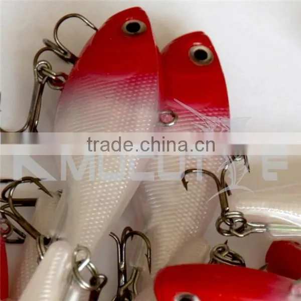 CS003 6.5cm 17.6g soft VIB fishing lure Lead shad lure soft fishing lure TPR shad bait