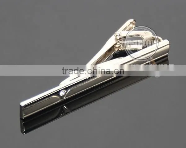 Men Style Multi Hundred Styles Simple Necktie Tie Clip Bar Pin Practical Blank Silver Metal Tie Bar Clips