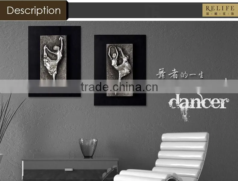 Relief Painting,nude photo woman to animals