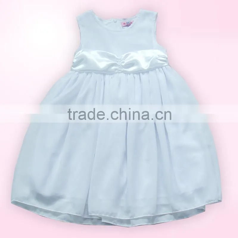 2016 new!!! Children baby chiffon embroidery flower girls dresses baby dress