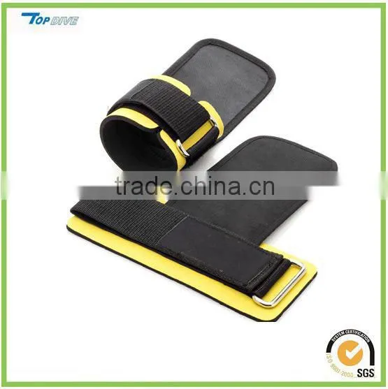 neoprene Weight Lifting Straps Adjustable Wrist Palm Protecting Grip Pads