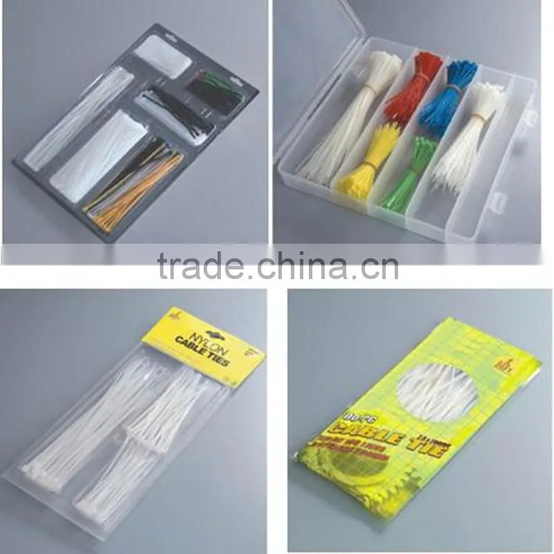 Movable Nylon Cable Ties, Mountable Head Ties, CE ROHS certificated Nylon cable tie