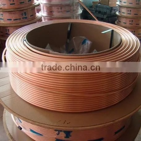 1/4 Cooper tube coil with thickness 0.8mm meter price copper coil