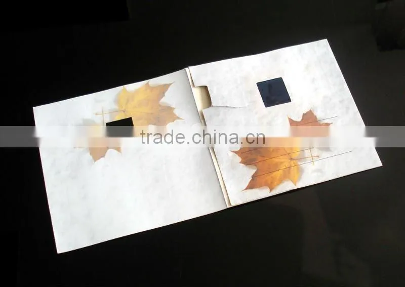 1.44 LCD greeting card digital photo frame customized design