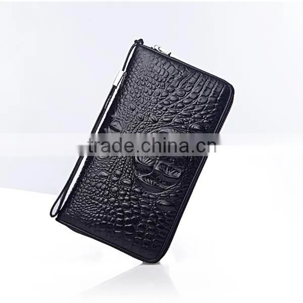 Top layer fashion genuine cow-hide classic long new wallet