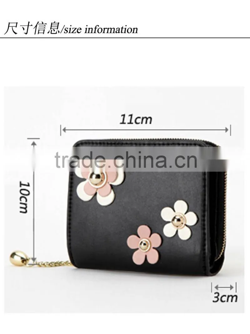 2014 Handmade brand ladies women leather wallet