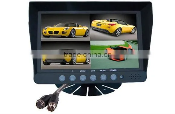 Heavy-duty Digital motorized Security car roof mount lcd monitor ethernet port with tv monitor usb media player for advertising