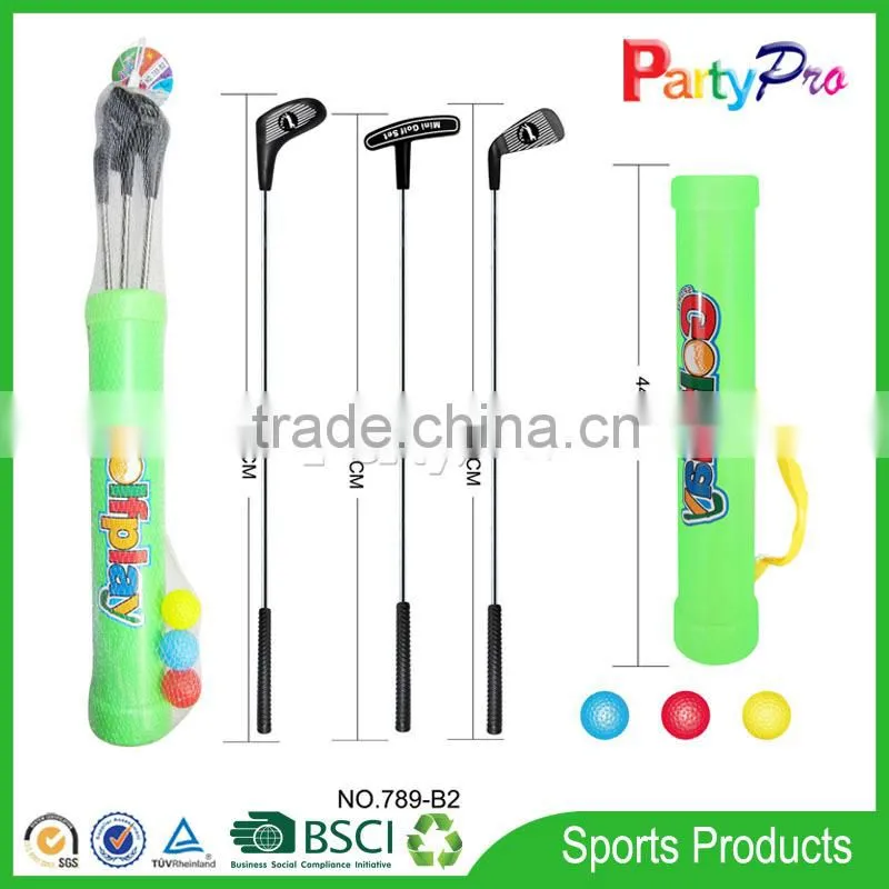 hot new products for 2015 wholesale China supplier kids toy office mini golf club putter set prices