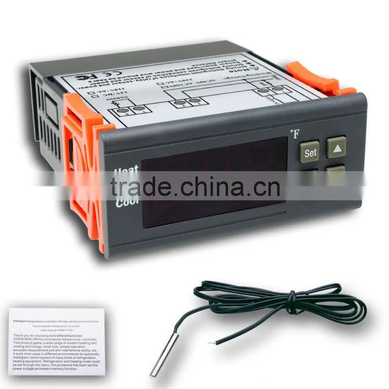 Relay 110V F 220V C Aquarium Digital Temperature Temp Controller Thermostat
