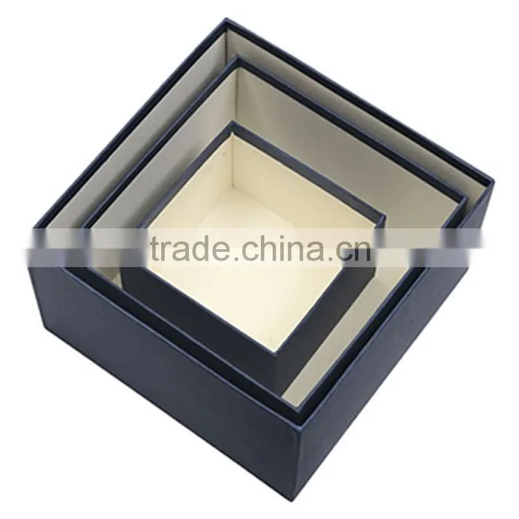 Square gift box bowknot gift packaging box women's gift custom wholesale