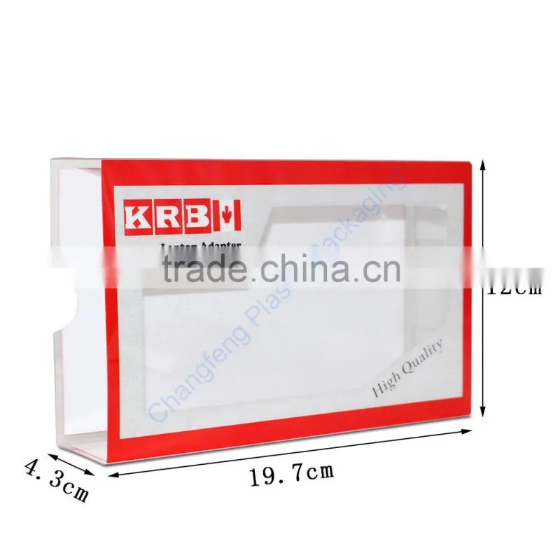 Transparent PET Plastic Box for Tablet PC Packaging