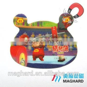 3D fridge magnet souvenir for earth friendly environmental protection