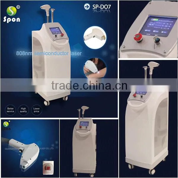 808mm diode laser hair removal /permanent hair removal machine