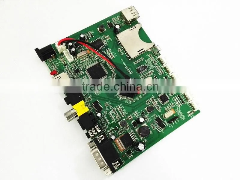 RDB RS232/RS485 Control Motion sensor Digital signage player with LED push buttons DS005B-2